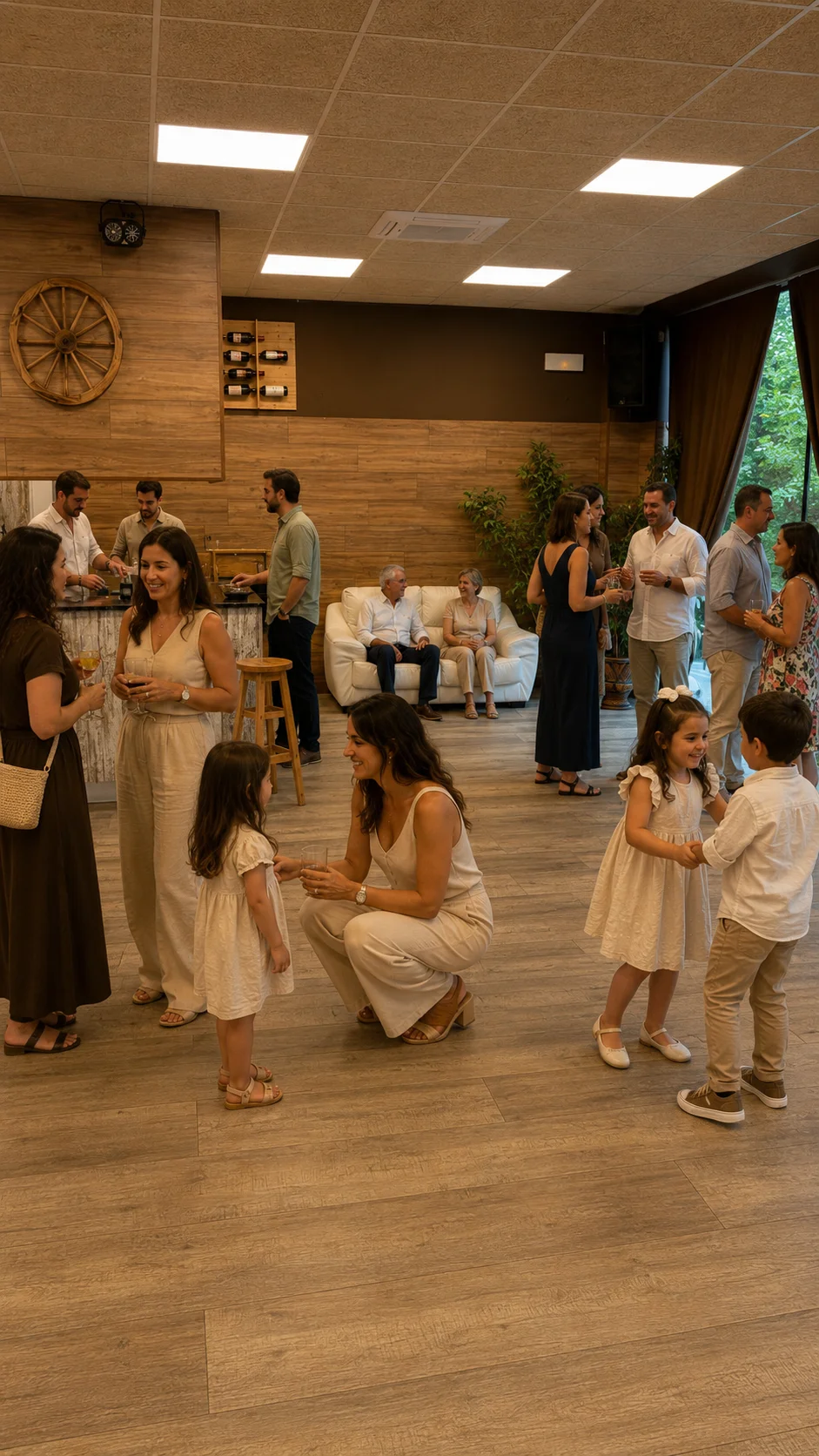 Celebraciones familiares en Sala Family — Los Gigantes
